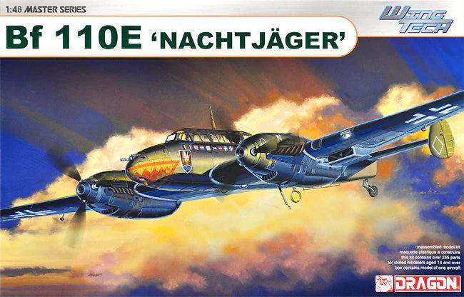 Dragon 1/48 Messerschmitt Bf 110E 'Nachtjäger' (5566)