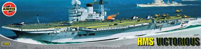 Airfix 1/600 HMS Victorious (A04201)
