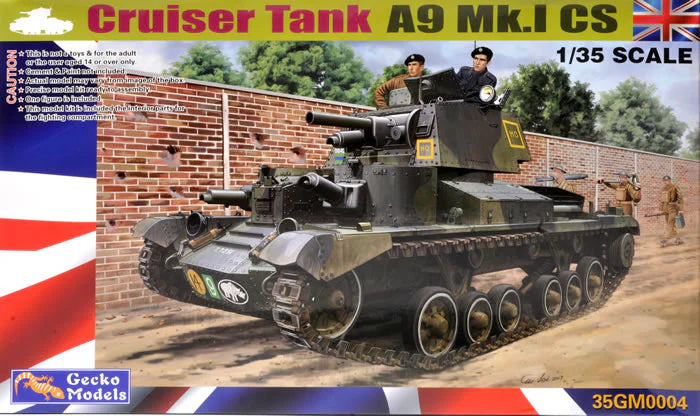 Gecko 1/35  Cruiser Tank A9 Mk.I CS  35GM0004