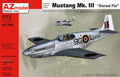 AZmodel 1/72 North American Mustang Mk.III Dorsal Fin (AZ 7568)
