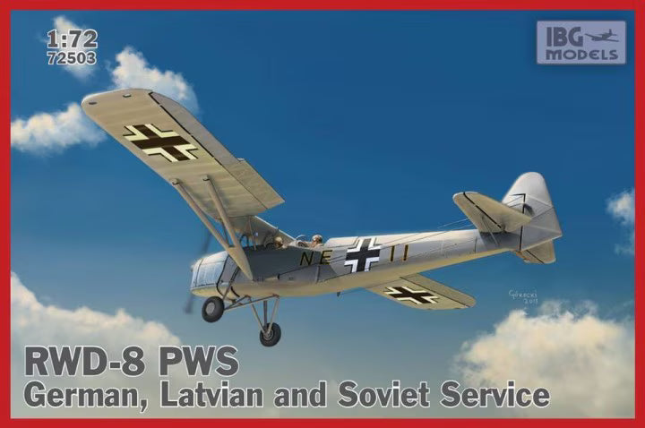 IBG 1/72 RWD-8 PWS German, Latvian & Soviet Service (72503)