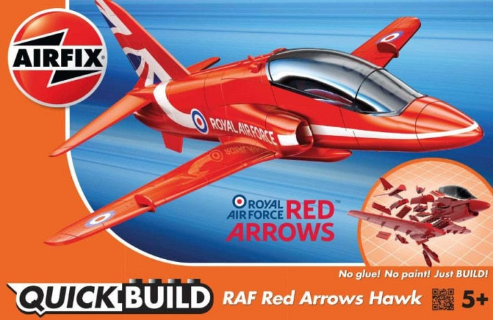 Airfix Quick Build RAF Red Arrows Hawk (J6018)