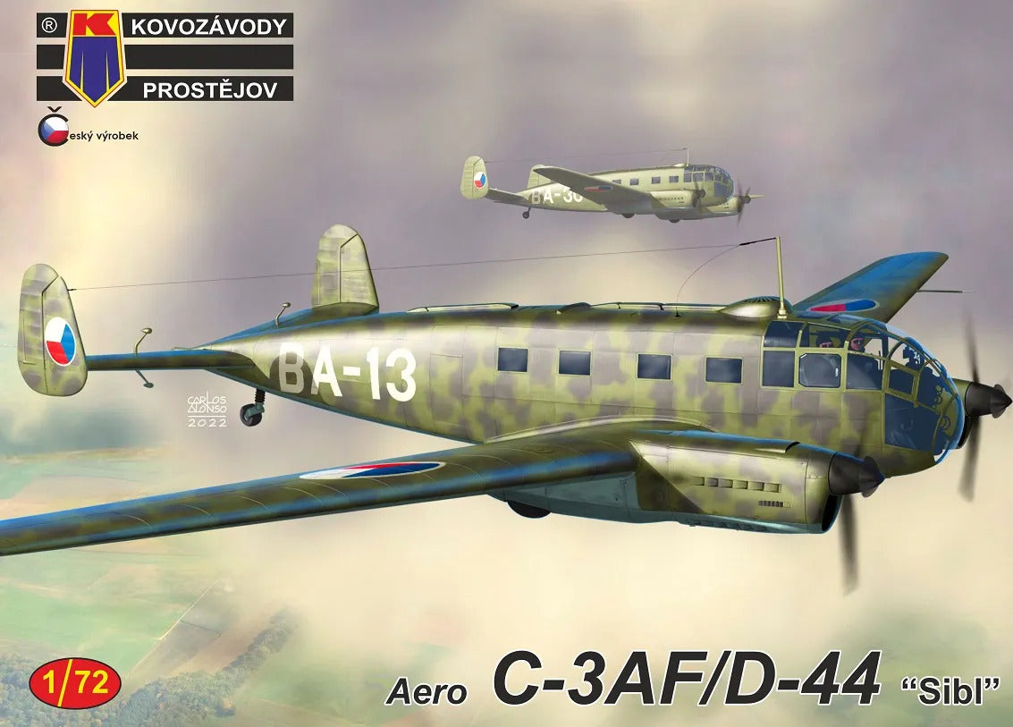KP Models 1/72 Aero C-3AF/D-44 "Síbl" (KPM0330) — New — Aircraft, Military