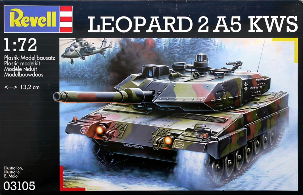 Revell 1/72 Leopard 2 A5 KWS (03105)