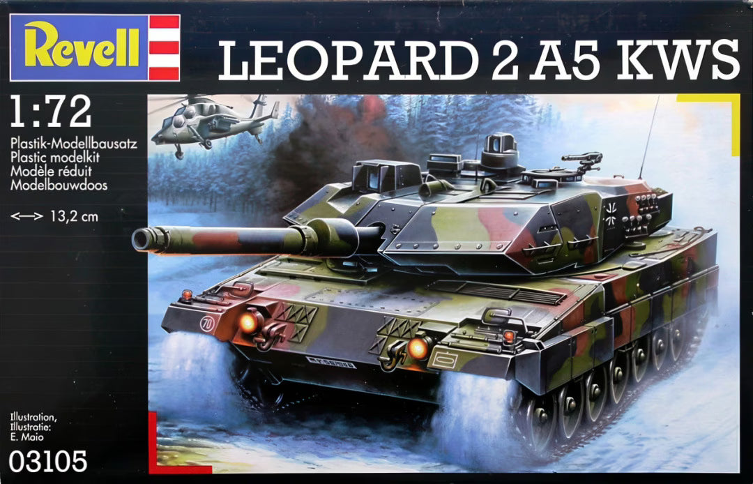Revell 1/72 Leopard 2 A5 KWS (03105)
