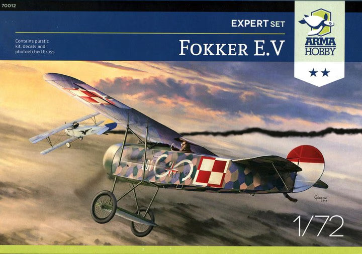 Arma Hobby 1/72 Fokker E.V (Expert Set) (70012)