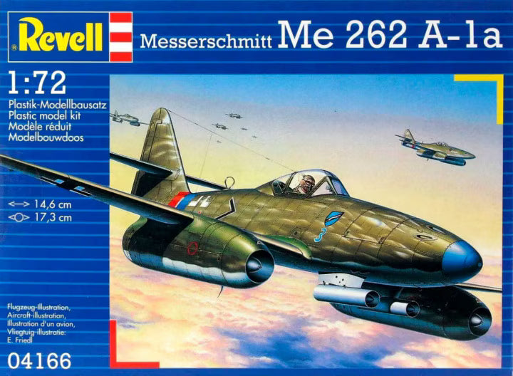 Revell 1/72 Messerschmitt Me 262 A-1a (04166)
