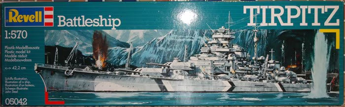 Revell 1/570 Battleship Tirpitz (05042)