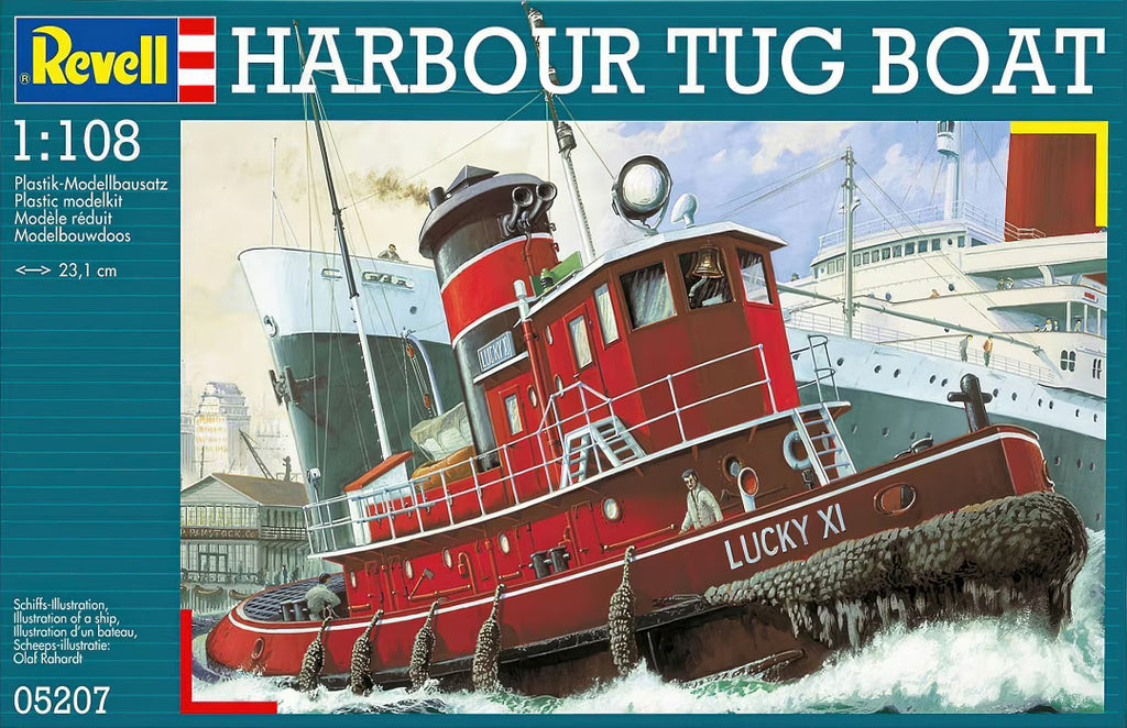 Revell 1/108 Harbour Tug Boat (05207)