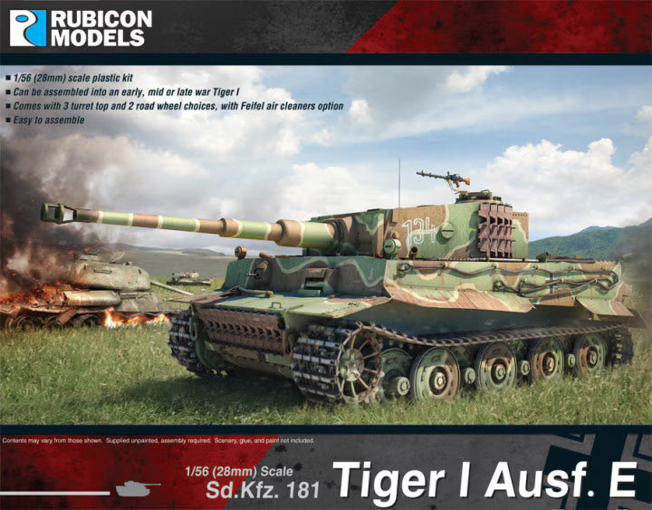 Rubicon Models 1/56 Sd.Kfz. 181 Tiger I Ausf. E (280016)