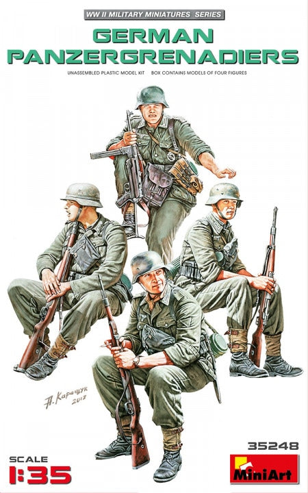 MiniArt 1/35 German Panzergrenadiers (35248)