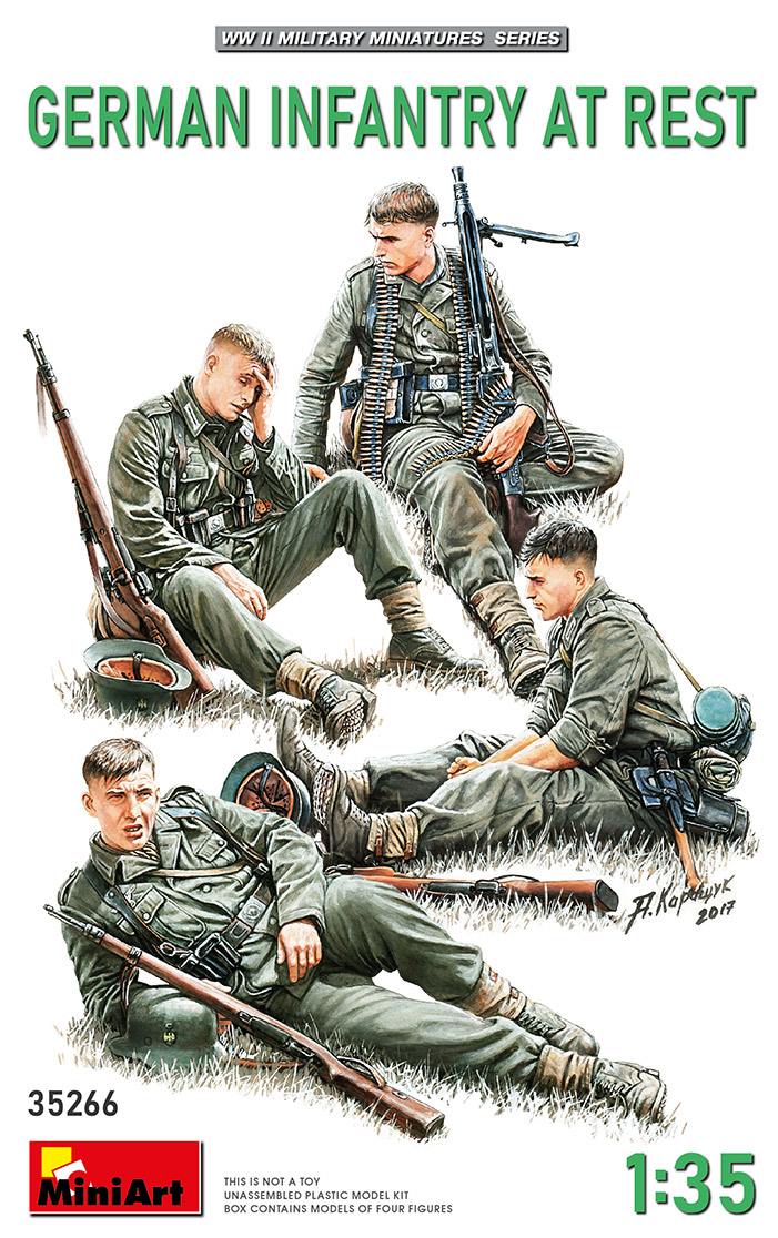 MiniArt 1/35 German Infantry at Rest (35266)