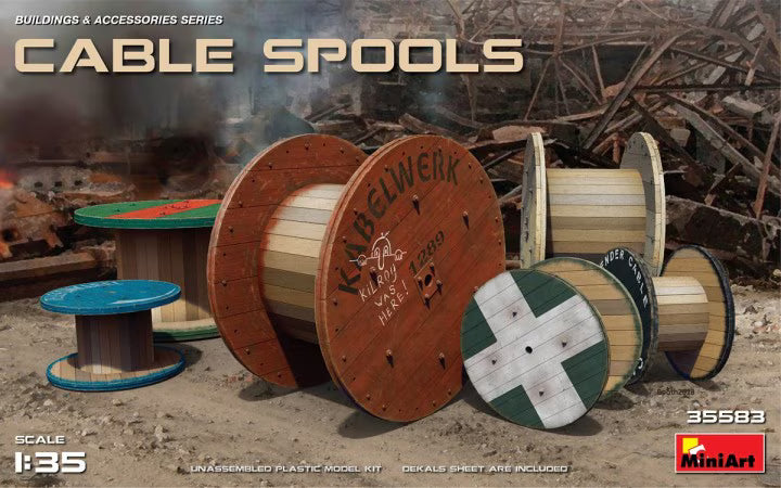 MiniArt 1/35 Cable Spools (35583)