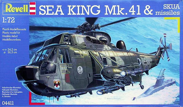 Revell 1/72 Sea King Mk.41 & SKUA missiles (04411)