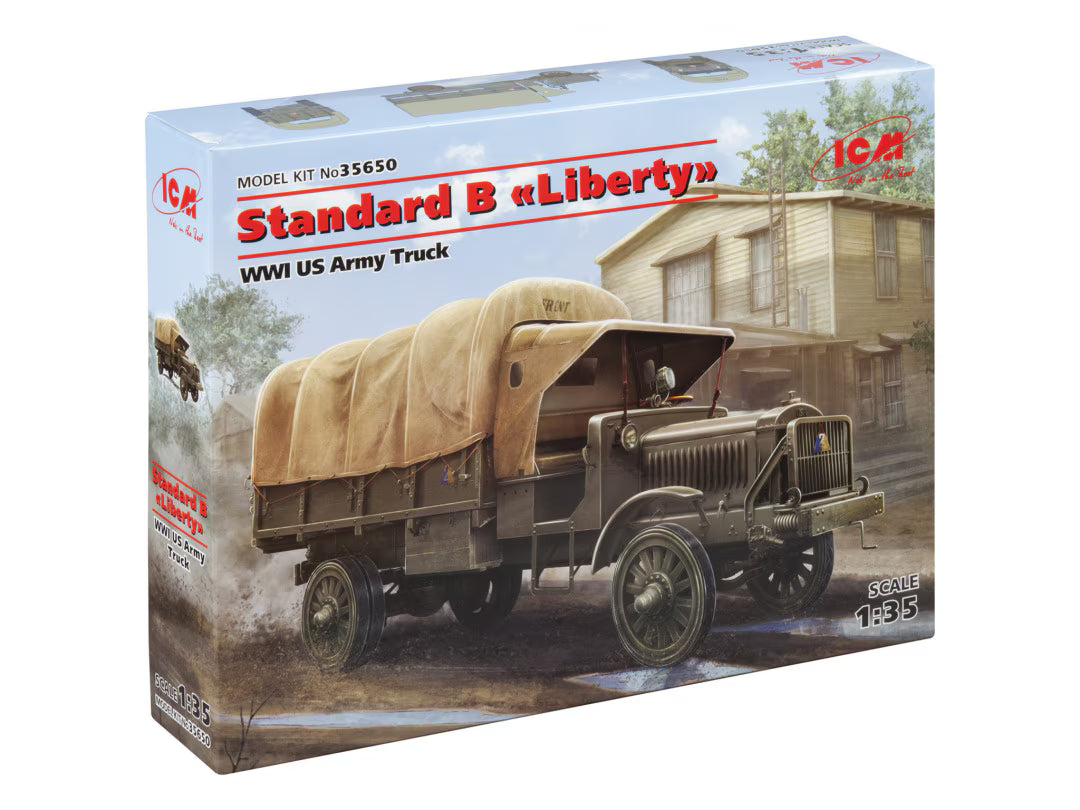 ICM 1/35  Standard B "Liberty" Truck WWI US Army Truck (35650)