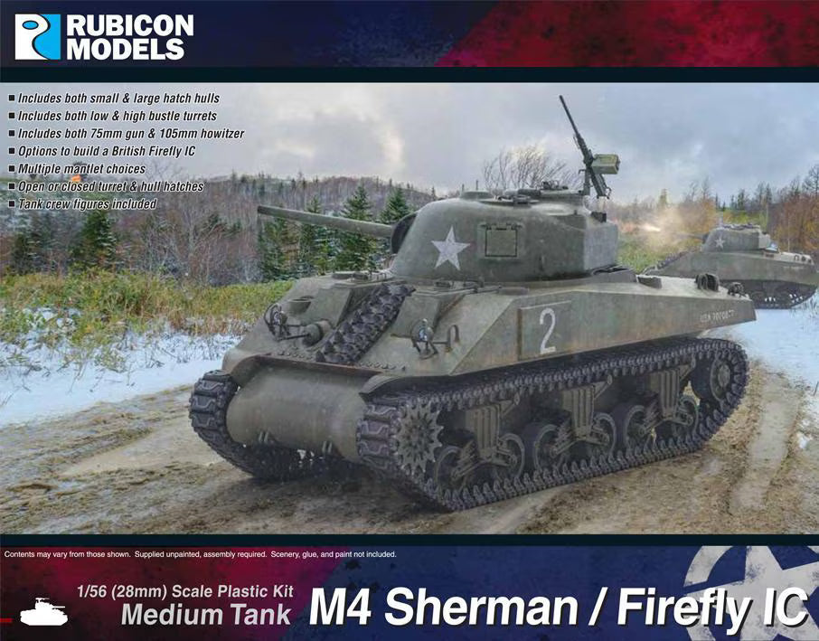 Rubicon Models 1/56 M4 Sherman / Firefly IC (280060)