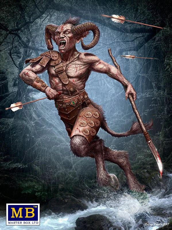 Master Box Ltd 1/24 Ancient Greek Myths Series.  Satyr (MB24024)