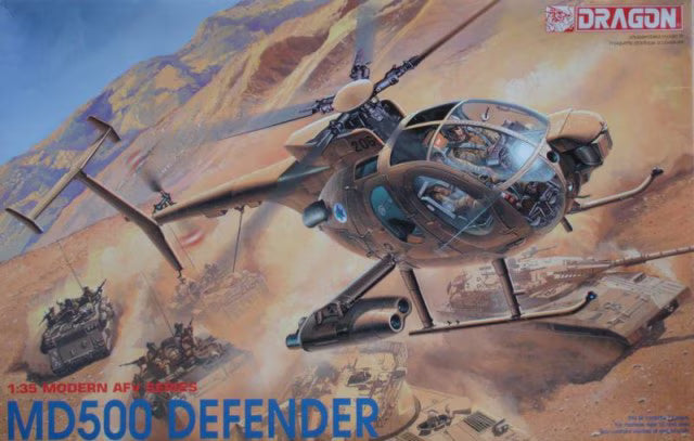 Dragon 1/35 MD 500 Defender (3525)