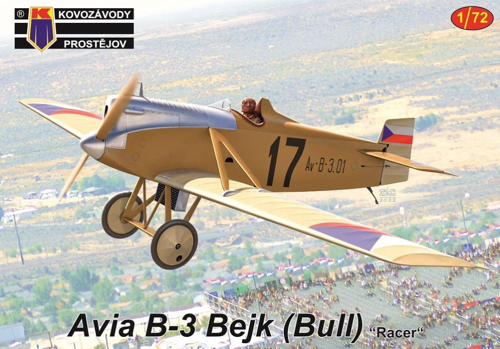 KP Models 1/72 Avia B-3 Bejk – Bull "Racer" (KPM0342) — New — Aircraft, Civil Aviation