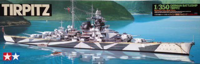 Tamiya 1/350 German Battleship Tirpitz (78015)