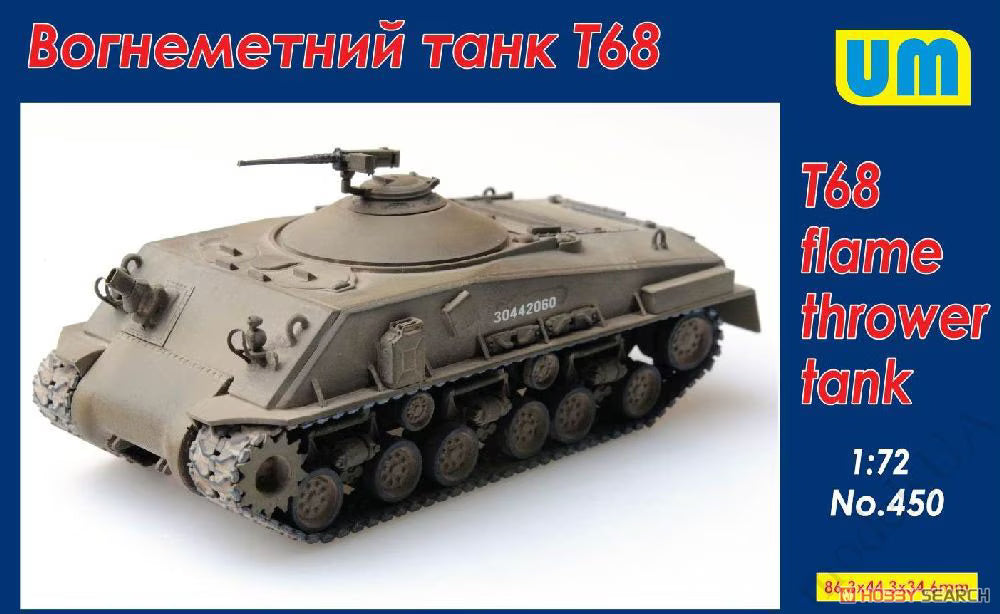 UM 1/72 T68 Flamethrower Tank (450)