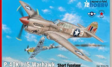 Special Hobby 1/72 P-40K-1/5 Warhawk 'Short Fuselage' (SH 72379)