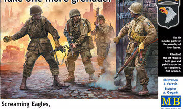 Master Box Ltd 1/35 Take one more grenade! Screaming Eagles, 101st Airborne (Air Assault) Division (MB3574)