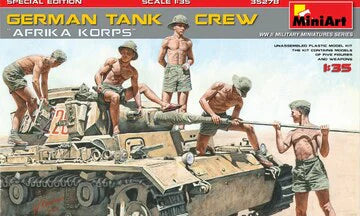 MiniArt 1/35 German Tank Crew "Afrika Korps" Special Edition (35278)