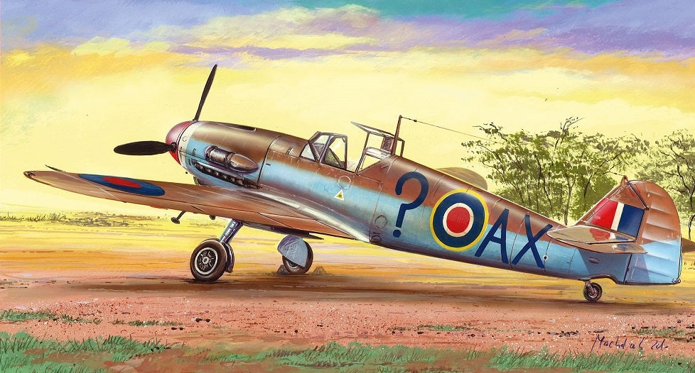 AZmodel 1/72 Messerschmitt Bf 109F-4 "Captured" (AZ 7587) — New — Aircraft, Military