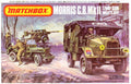 Matchbox 1/76 Morris C.8 MkII & 17pdr Gun & Willys Jeep (PK-172)