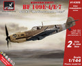 Armory Models Group 1/144 Messerschmitt Bf 109E Set #3 "Mediterranean Aces" 2 in 1 kits (14305)