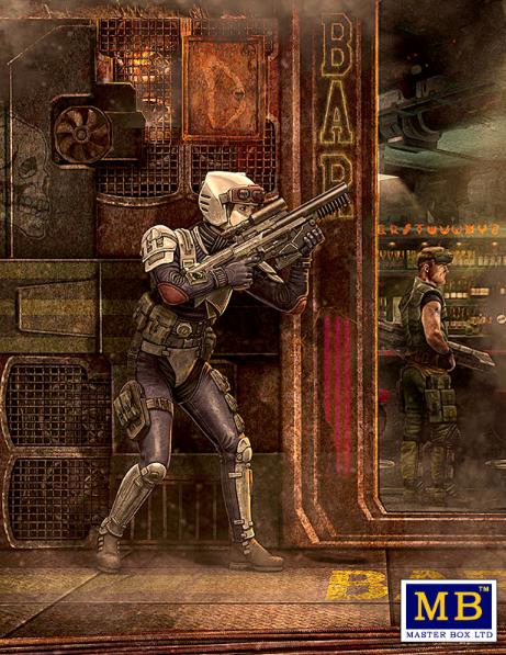 Master Box Ltd 1/24 At The Edge of The Universe. Strange Company's adventures.  Episode I. Decision Time: What's best or me? (MB240355)