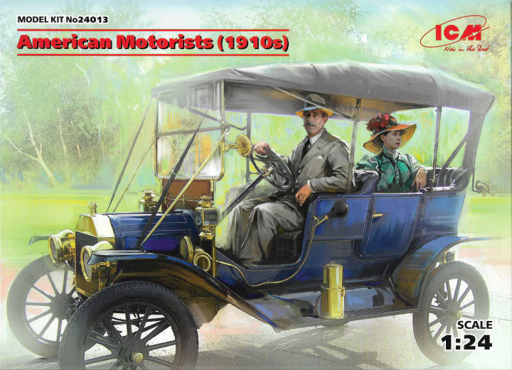 ICM 1/24 American Motorists (1910s) (24013)