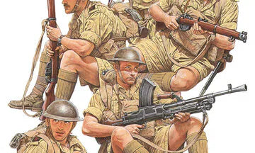 MiniArt 1/35 British Soldiers Tank Riders Special Edition (35299)