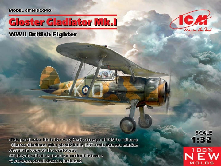 ICM 1/32 Gloster Gladiator Mk.I (32040)