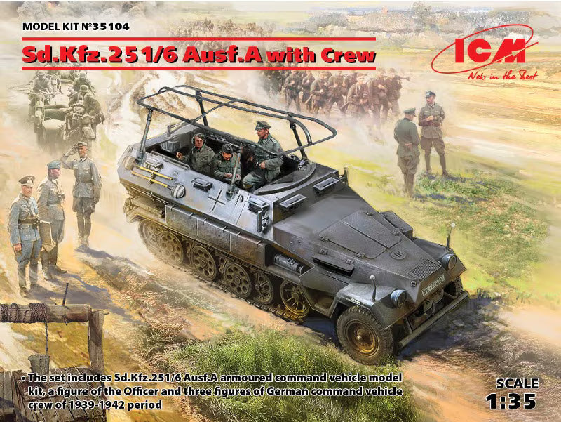 ICM 1/35  Sd.Kfz.251/6 Ausf. A (35104)