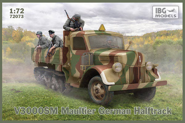 IBG 1/72  V3000SM Maultier German Halftrack (72073)