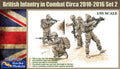 Gecko Models 1/35 British Infantry in Combat Circa 2010-2016 Set 2 (35GM0016)