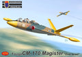 KP Models 1/72 Fouga CM-170 Magister "Over Israel" (KPM0243) — New — Aircraft, cold-war, Military