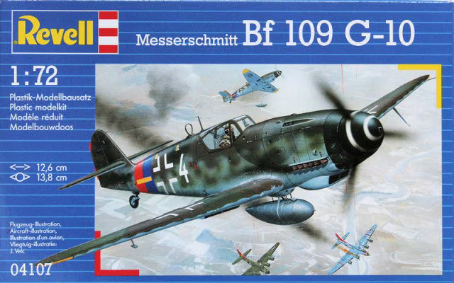 Revell 1/72 Messerschmitt Bf 109 G-10 (04107)