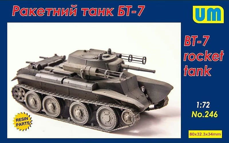 UM 1/72 BT-7 Rocket Tank (246)