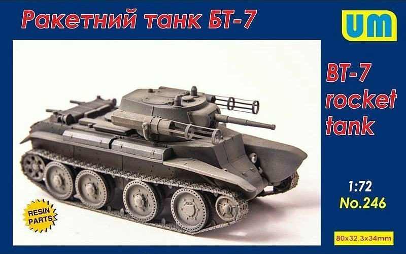 UM 1/72 BT-7 Rocket Tank (246)
