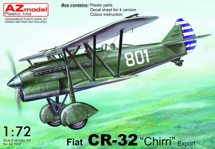 AZmodel 1/72 Fiat CR-32 "Chirri" Export (AZ 7612)