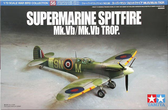 Tamiya 1/72 Supermarine Spitfire Mk.Vb/Mk.Vb Trop. (60756)