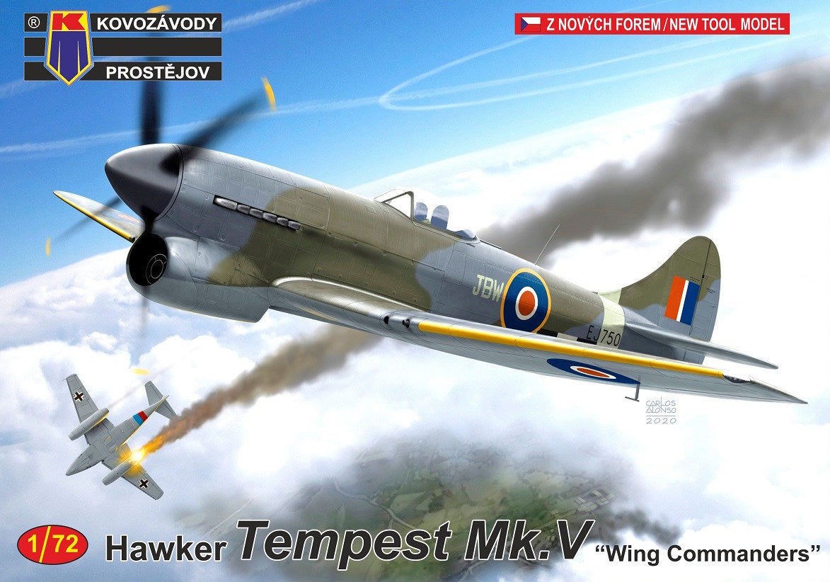 KP Models 1/72 Hawker Tempest Mk.V "Wing Commanders" (KPM0219) — New — Aircraft, Military