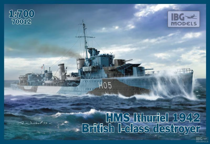 IBG 1/700 HMS Ithuriel 1942 British I-class destroyer (70012)