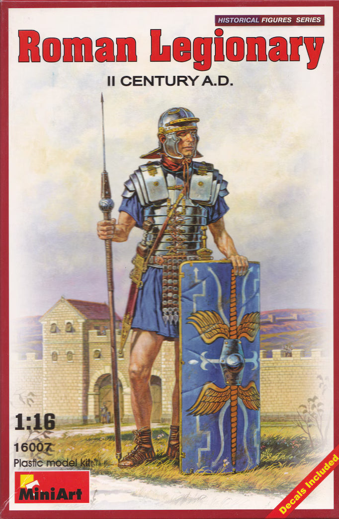 Miniart 1/16 Historical Figures Series Roman Legionary II Century A.D. (16007)