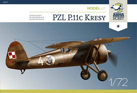 Arma Hobby 1/72 PZL P.11c Kresy (70017)