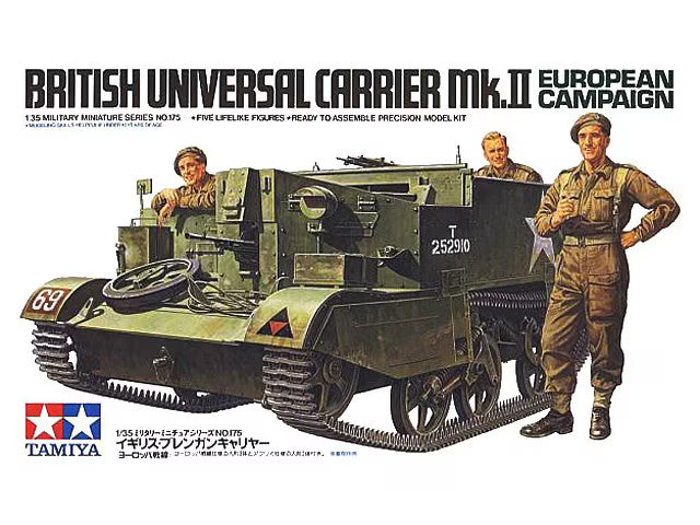 Tamiya 1/35 British Universal Carrier Mk.II European Campaign (35175)