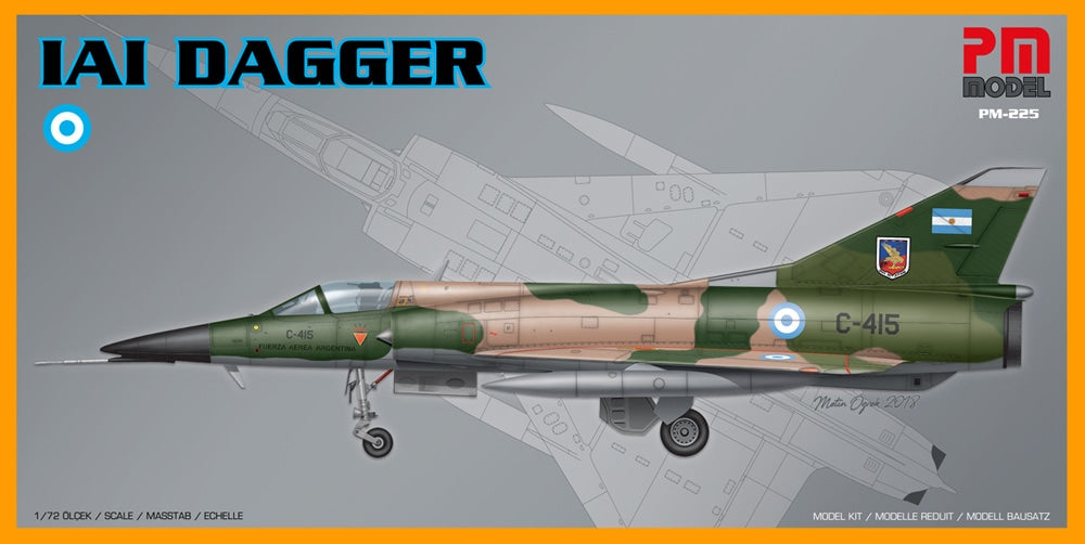 PM Model 1/72 IAI Dagger (PM-225)